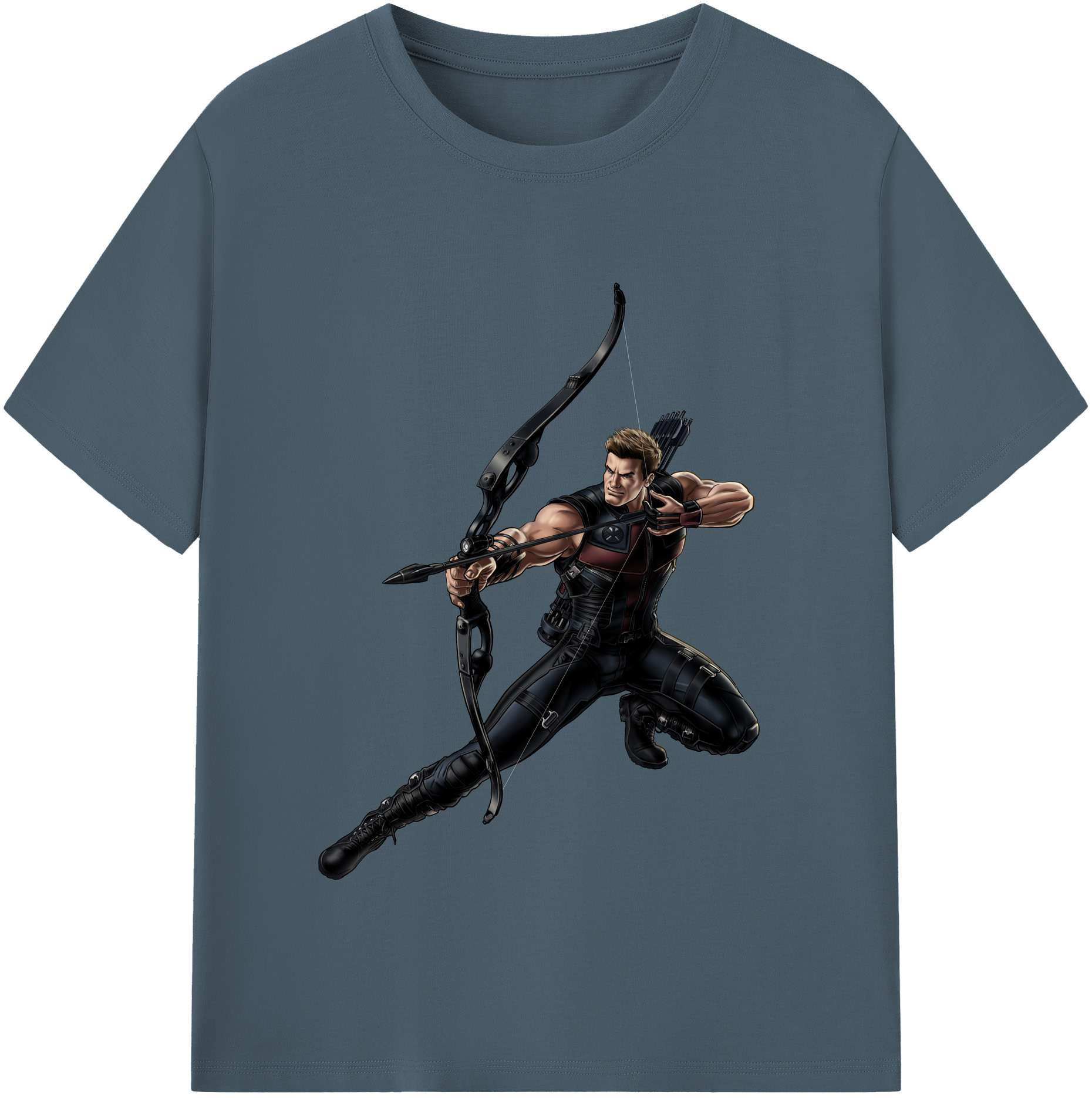 （画像用） アベンジャーズ The Avengers 綿100％半袖Tシャツ（フロントプリント）